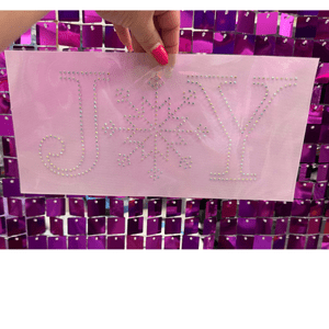 Joy Rhinestone Transfer - My Vinyl Craft