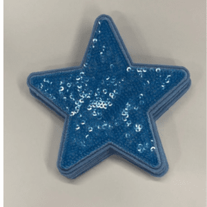 Large Star Iron On Patch - My Vinyl Craft