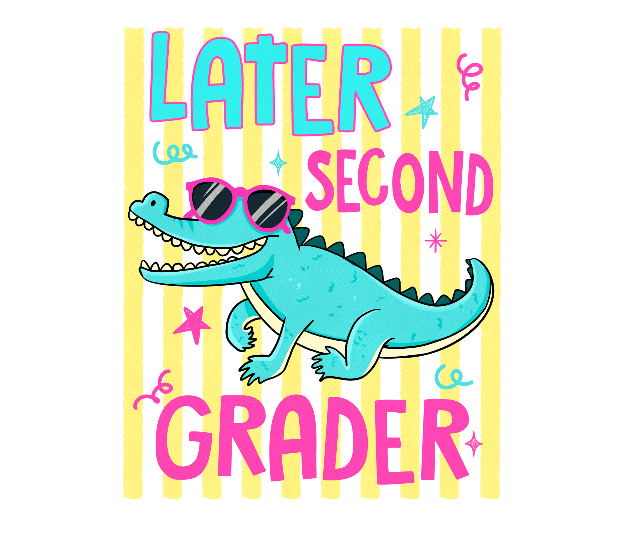 Later Grader Yellow DTF Transfers - My Vinyl Craft