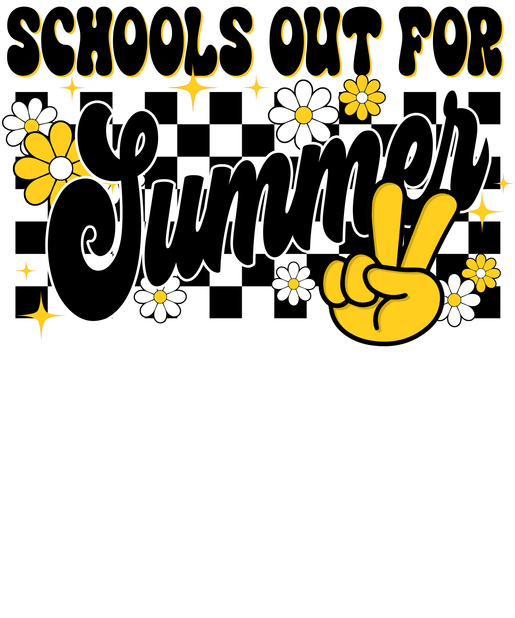 LD1 - Summer Flower DTF Transfer - My Vinyl Craft
