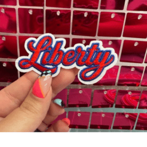 Liberty Iron On Patch - My Vinyl Craft