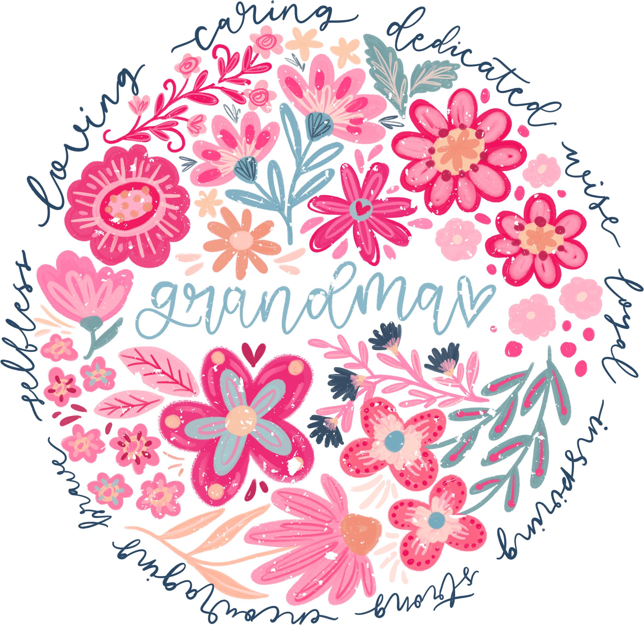 M23 - Grandma Affirmation DTF Transfer - My Vinyl Craft
