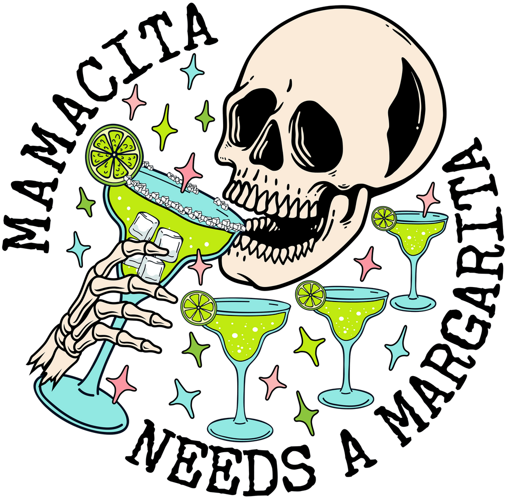 Mamacita Margarita DTF Transfer - My Vinyl Craft
