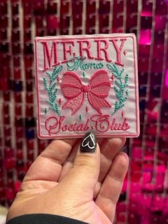Merry Mama Iron On Patch - My Vinyl Craft