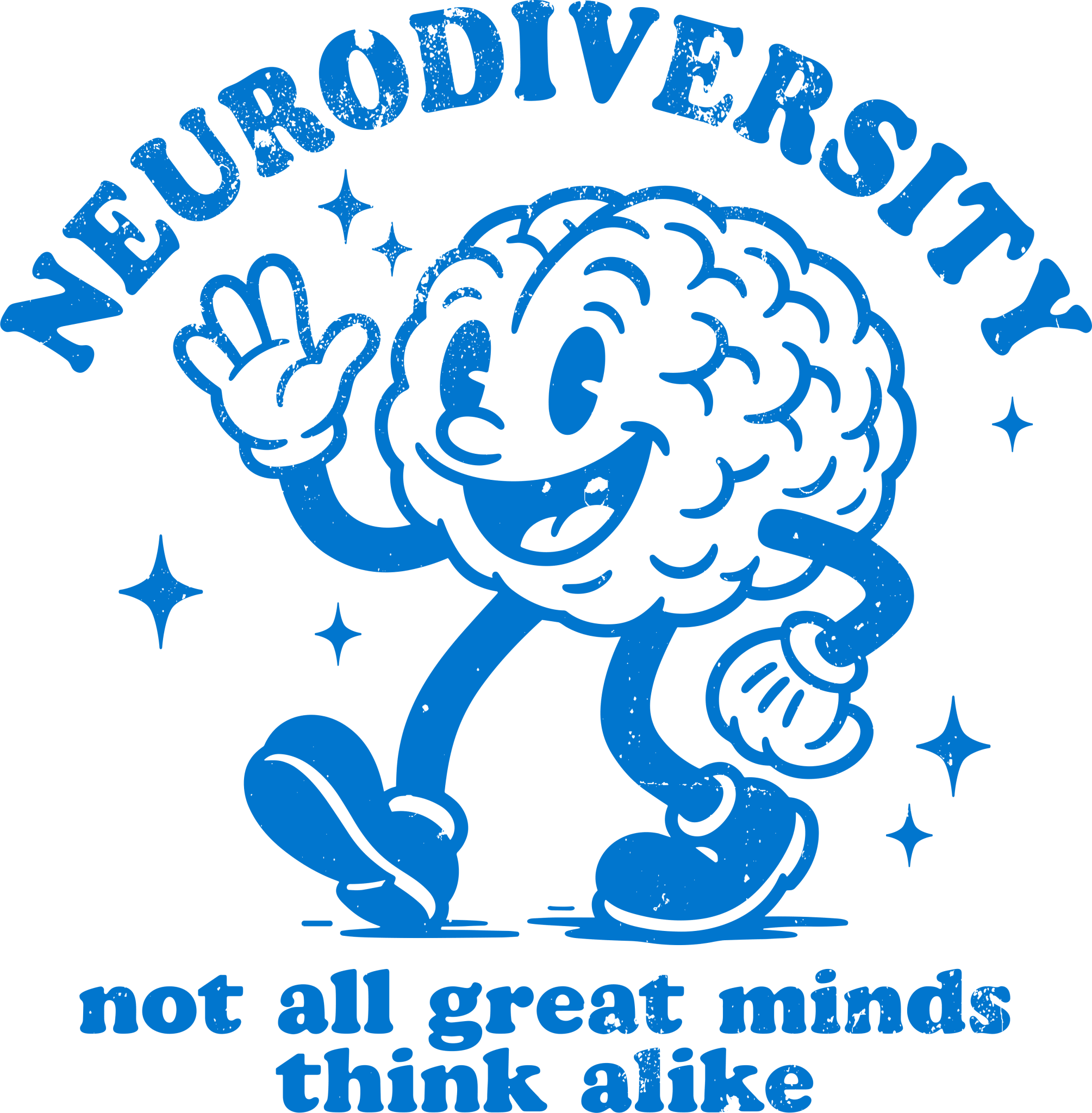 N6 - Neurodiversity DTF Transfer - My Vinyl Craft