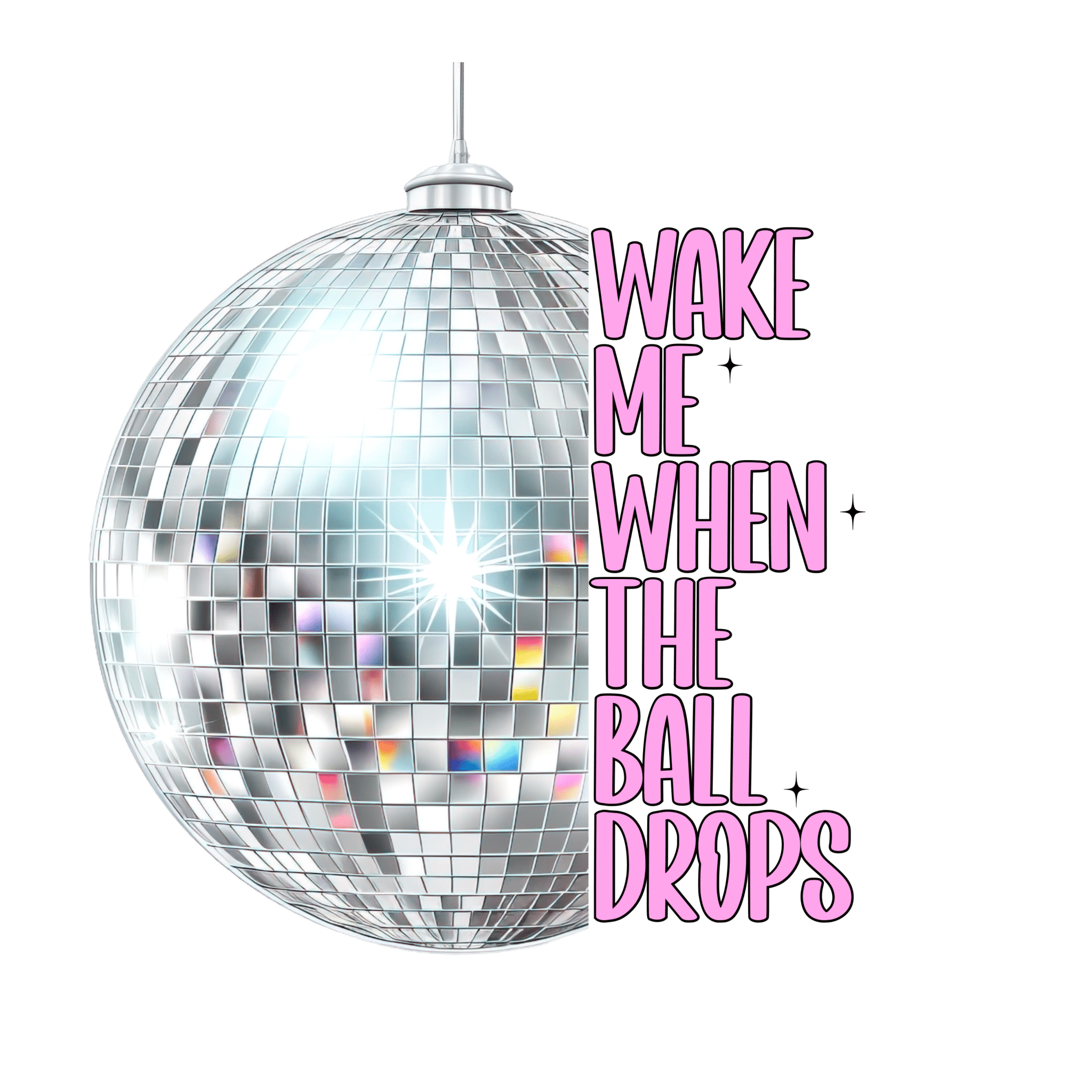 NY2 - Wake Me DTF Transfer - My Vinyl Craft