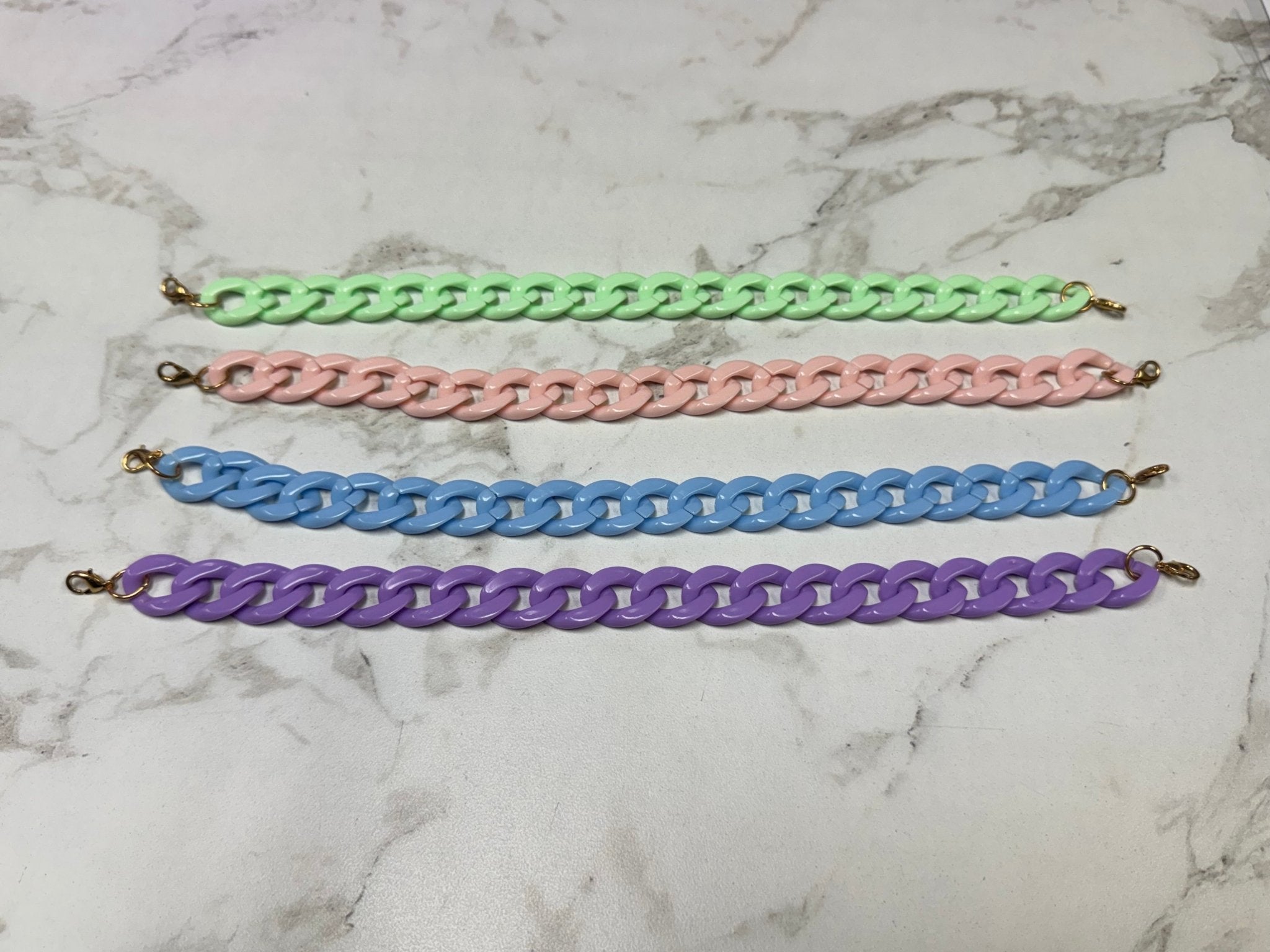 Pastel Chain Bubble Hat Chain - My Vinyl Craft