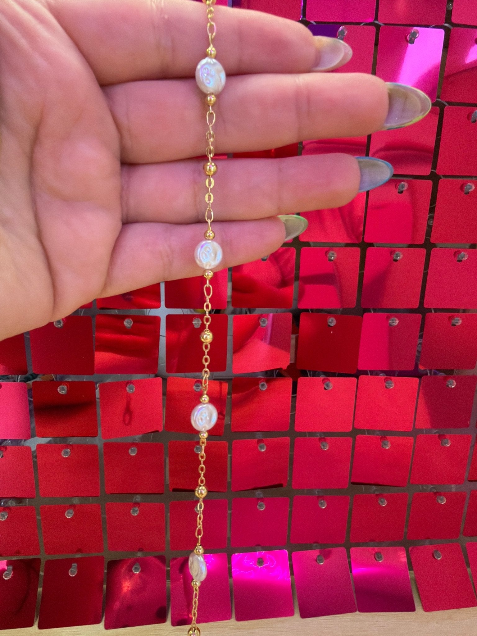 Pearl Collection Hat Chains - My Vinyl Craft
