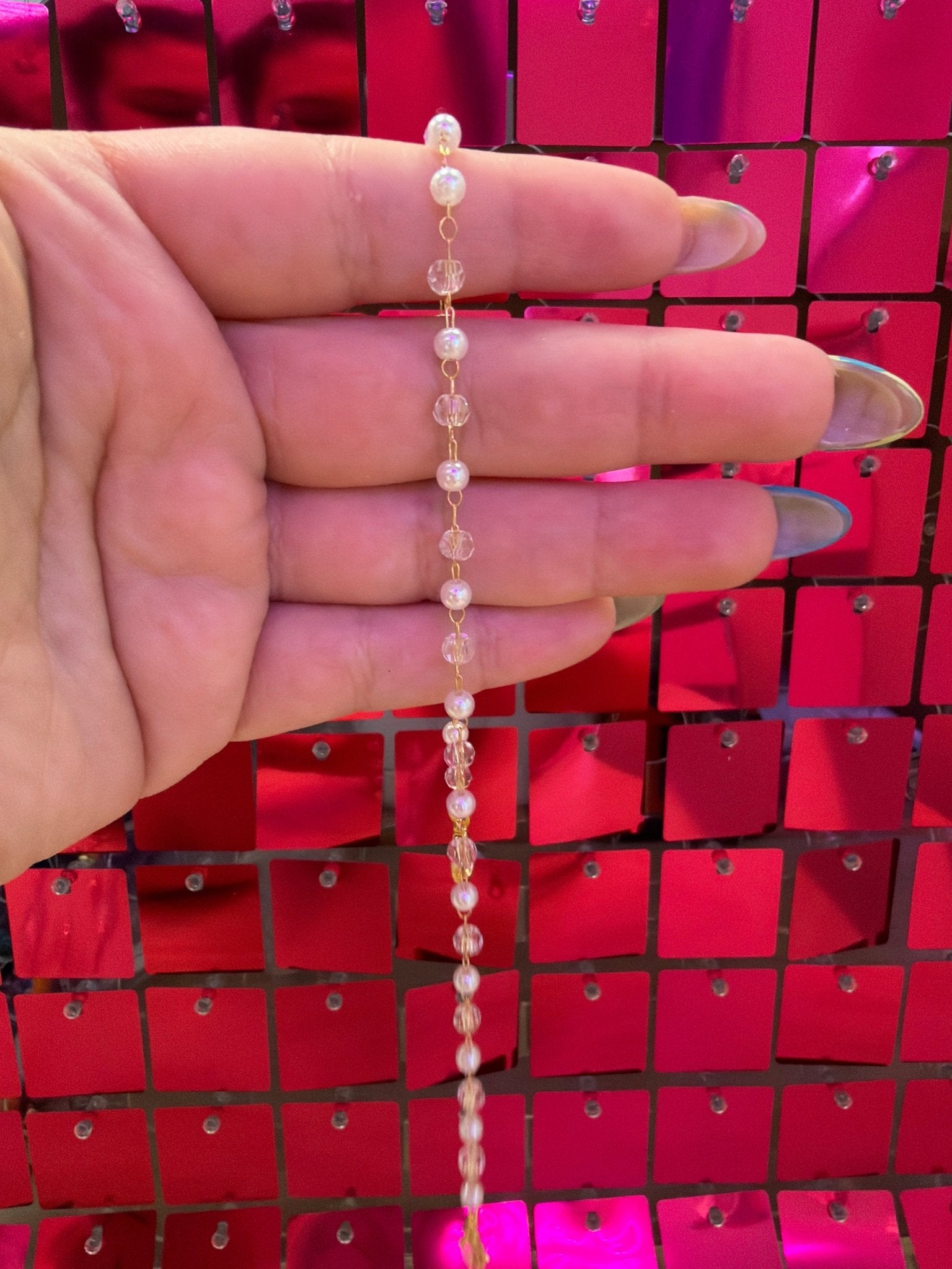 Pearl Collection Hat Chains - My Vinyl Craft