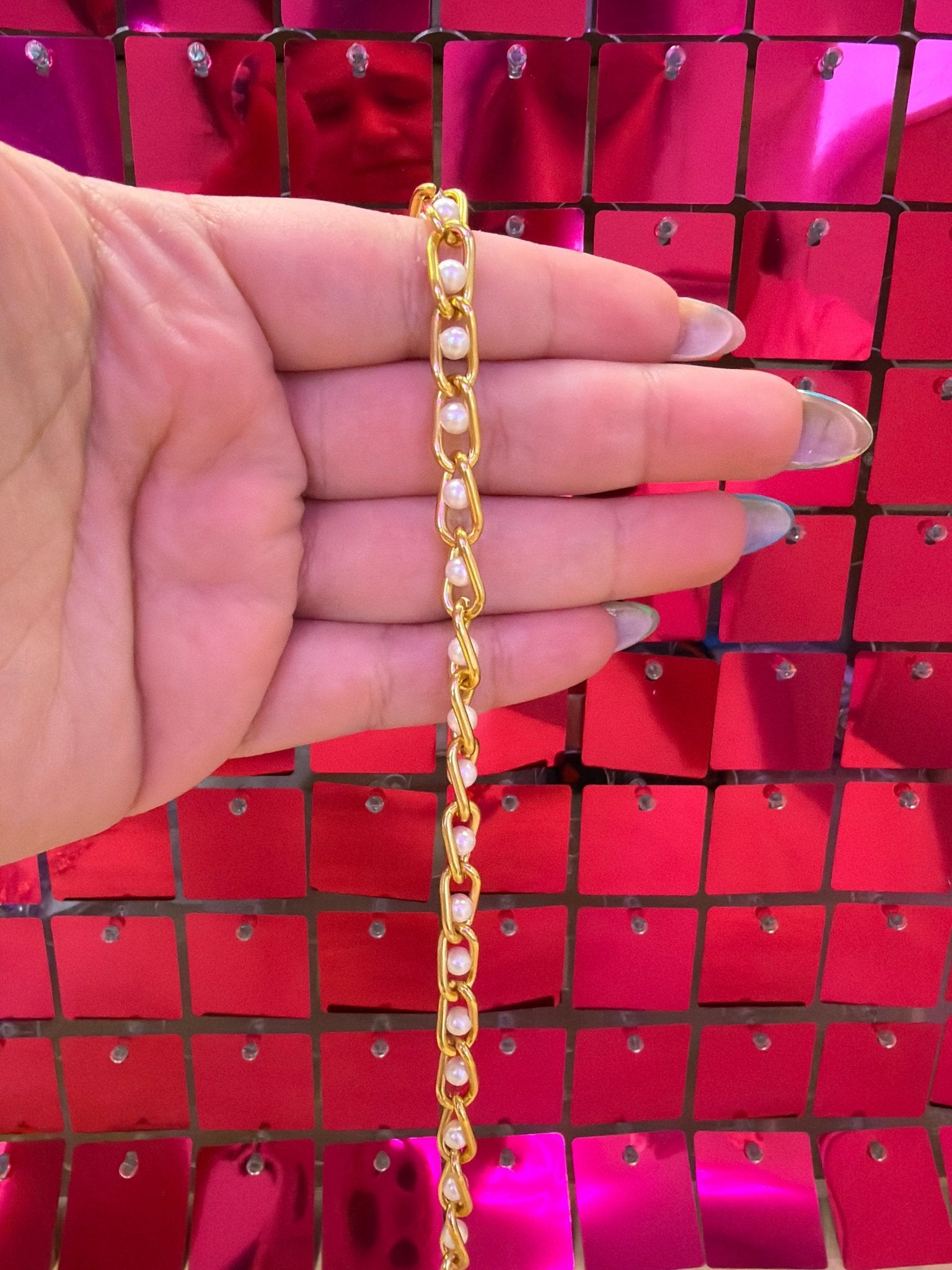 Pearl Collection Hat Chains - My Vinyl Craft