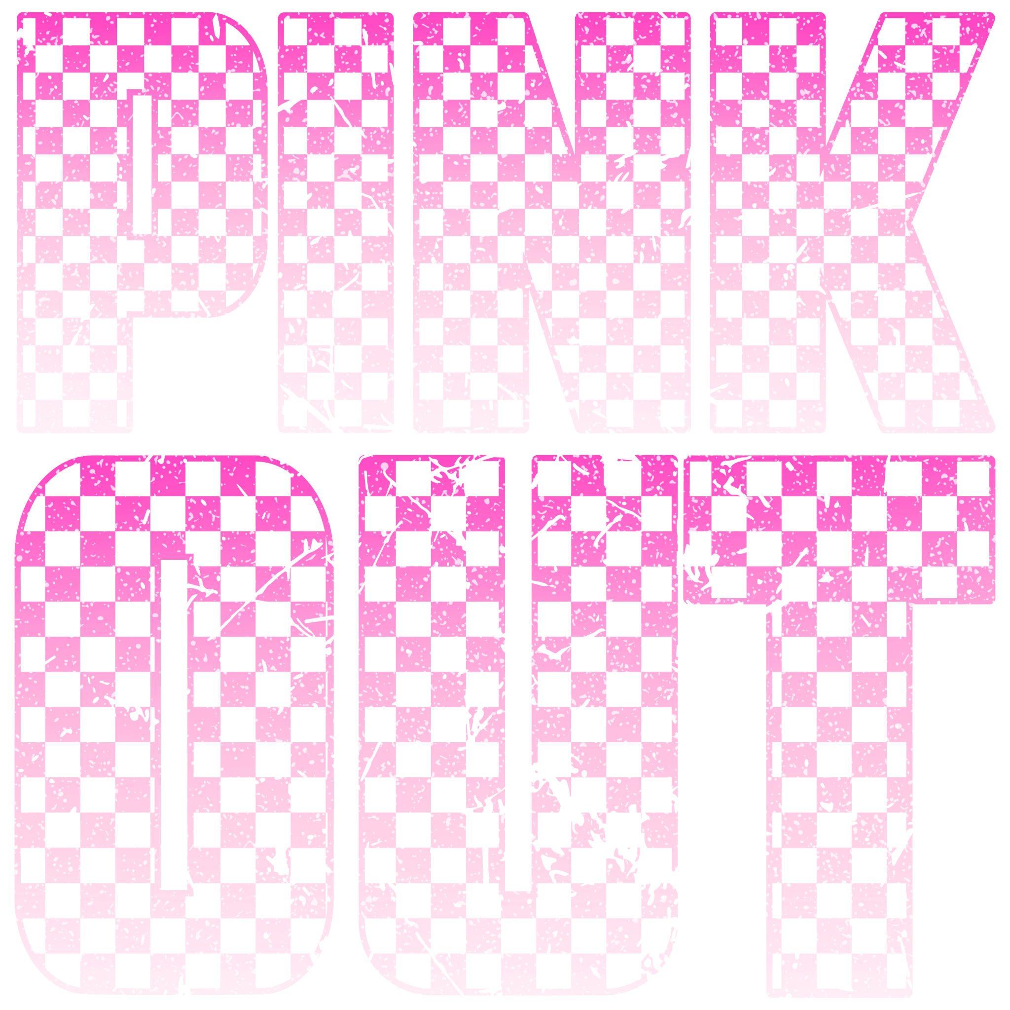 PO2 - Pink Out Ombre DTF Transfer - My Vinyl Craft