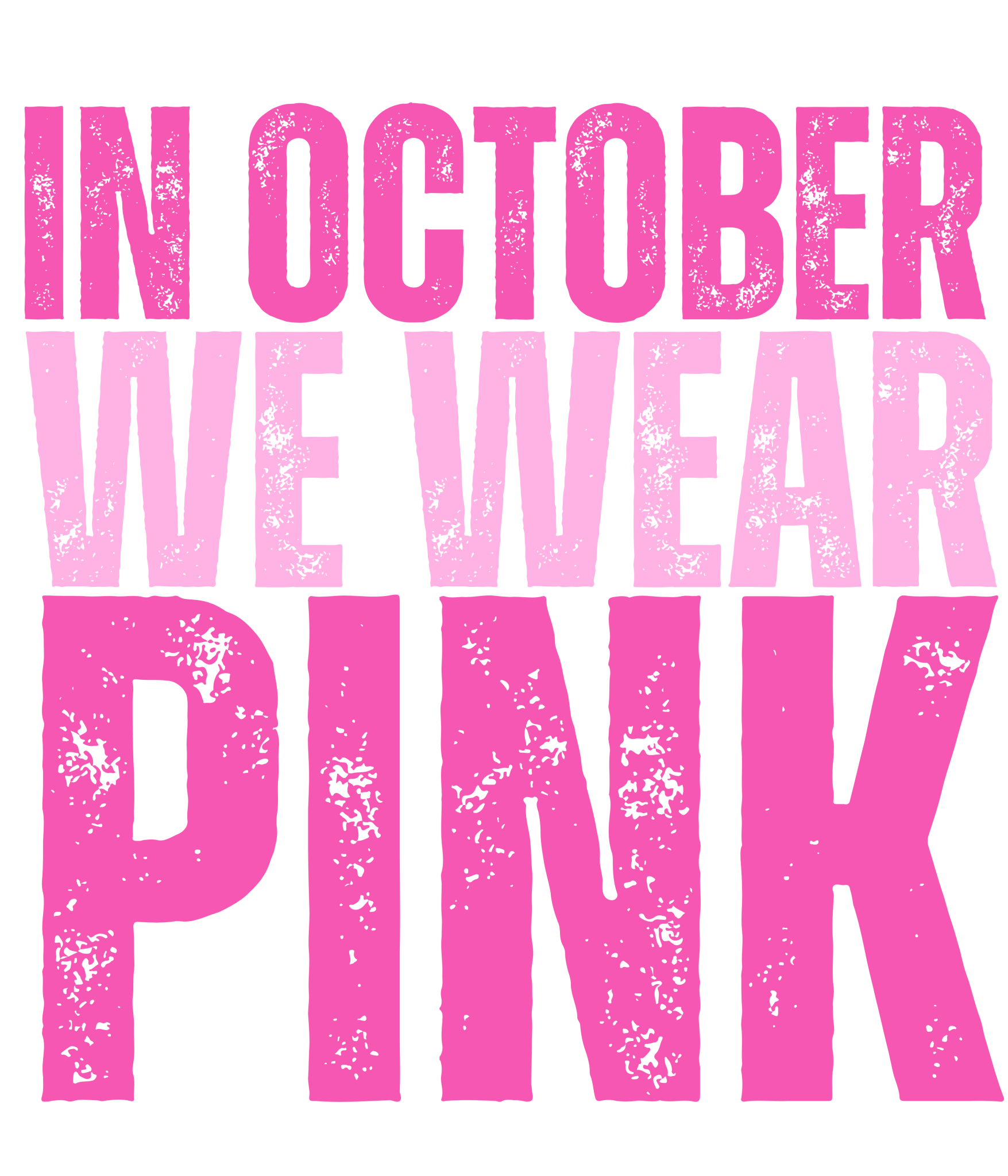 PO9 - October Wear Pink Set DTF Transfer - My Vinyl Craft