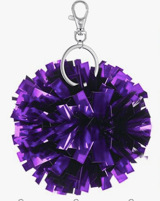 Pom Pom Keychains - My Vinyl Craft