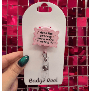 Process Badge Reel - My Vinyl Craft