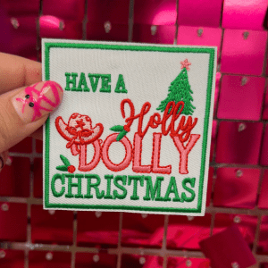 Queen Christmas Iron On Patch - My Vinyl Craft