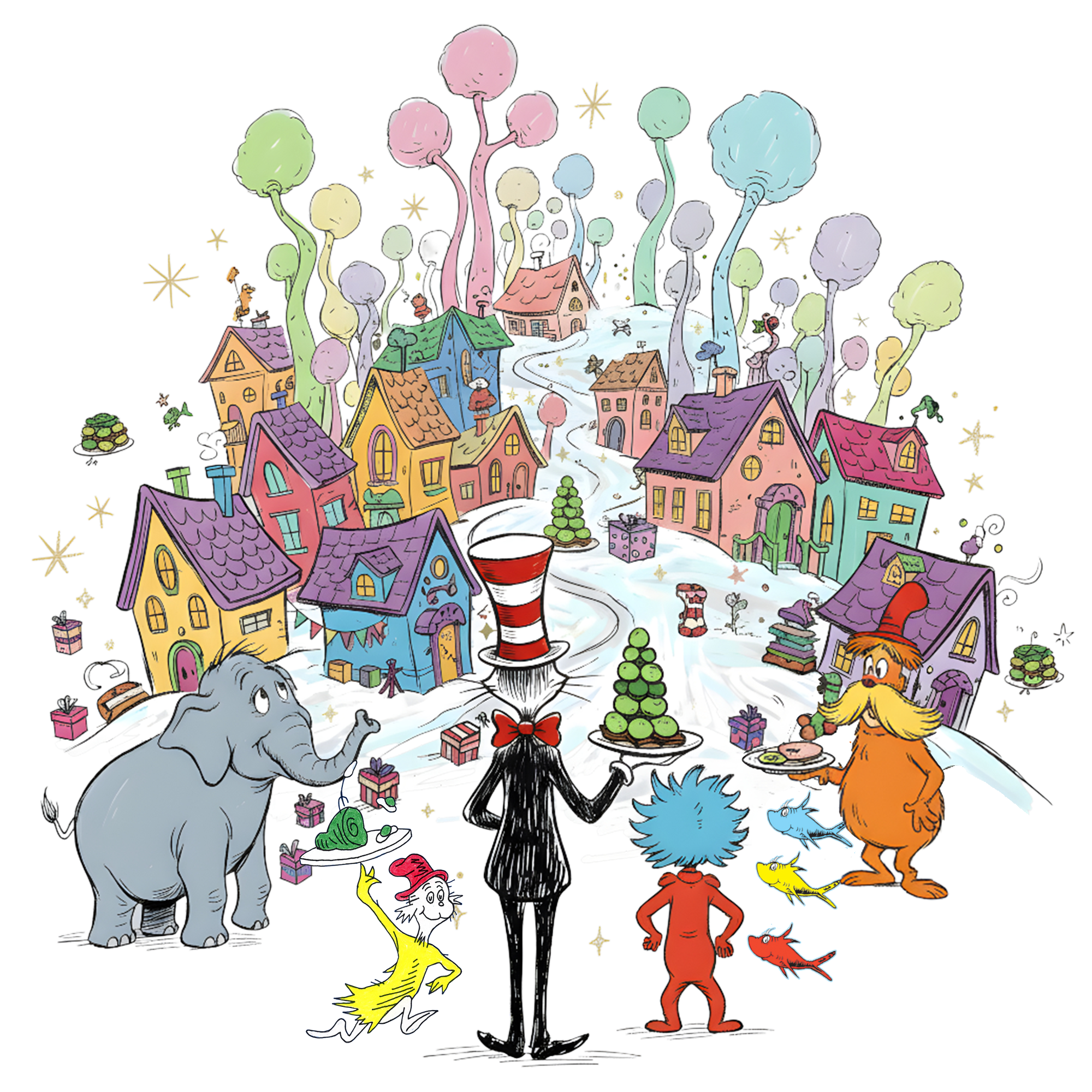 RA9 - Suessville DTF Transfer - My Vinyl Craft