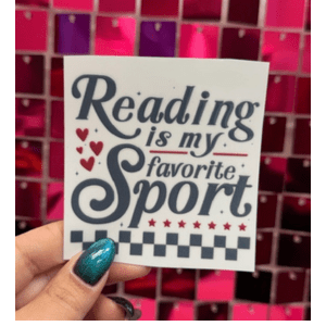 Reading Sport Small UV DTF - My Vinyl Craft