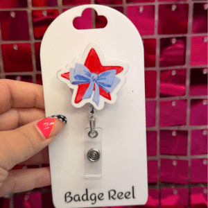 RWB Star Badge Reel - My Vinyl Craft