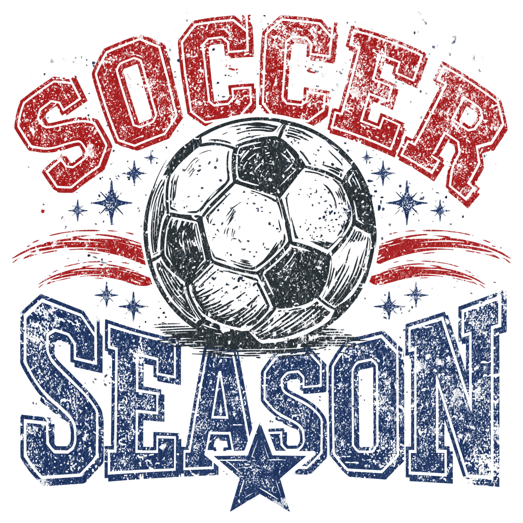 SC5 - Soccer Season DTF Transfer - My Vinyl Craft