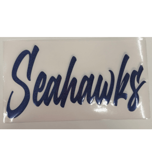 Seahawks PUFF HTV Transfer **PRE - ORDER** - My Vinyl Craft
