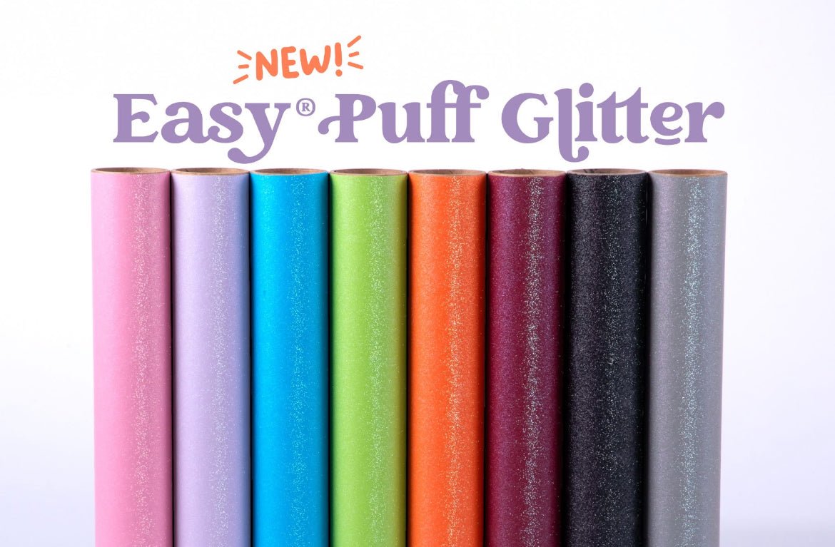 Siser Easy Puff Glitter HTV - My Vinyl Craft