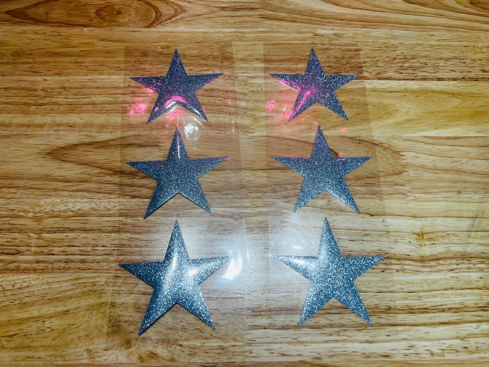 Sleeve Stars Glitter Puff Transfer **PRE - ORDER** - My Vinyl Craft