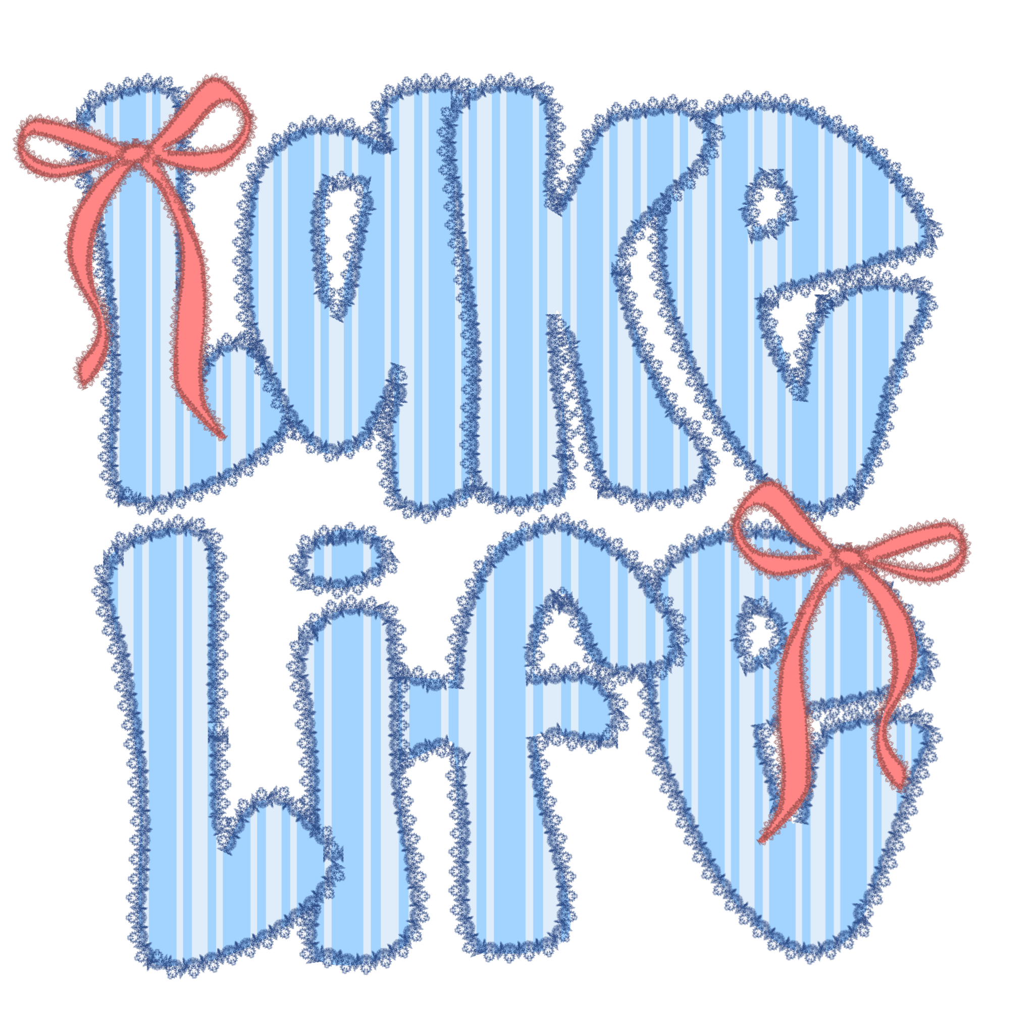 SM3 - Lake Life Bow DTF Transfer - My Vinyl Craft