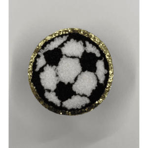 Soccer Ball Iron On Patch - My Vinyl Craft
