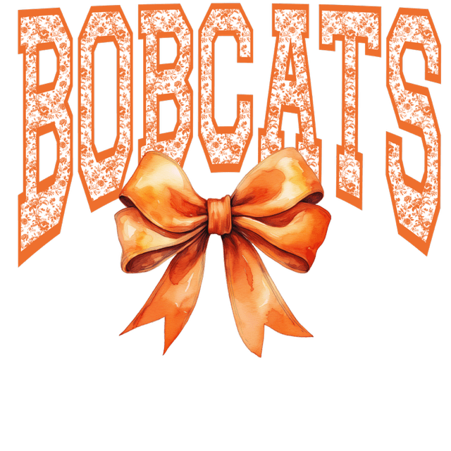 SP8 - Bobcats Bow DTF Transfer - My Vinyl Craft