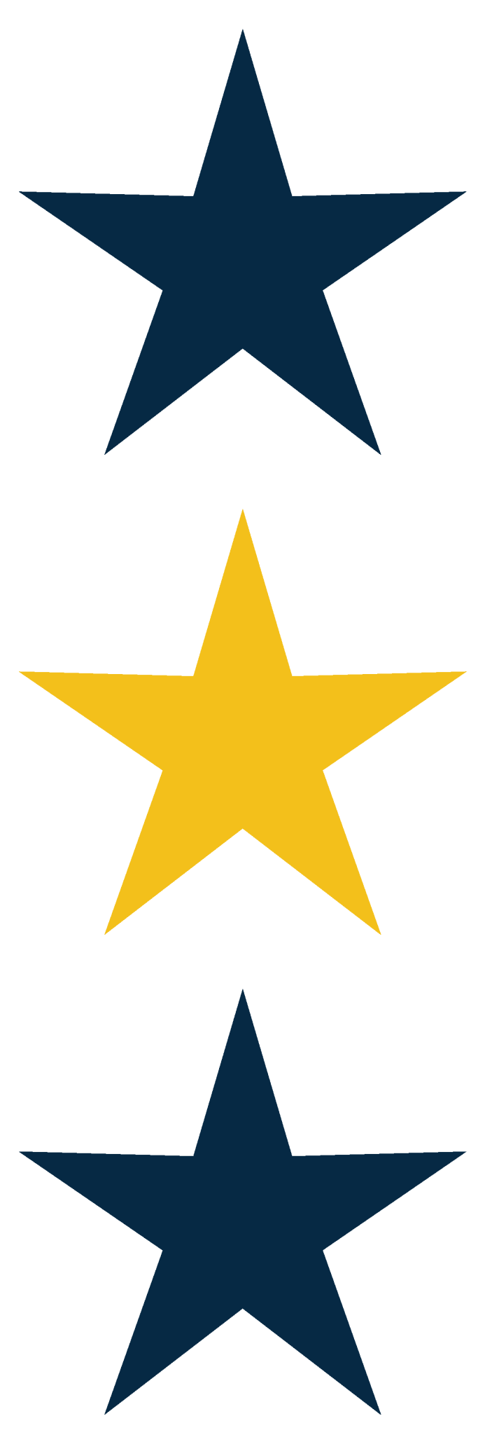 SP93 - Sleeve Stars Set DTF Transfer - My Vinyl Craft