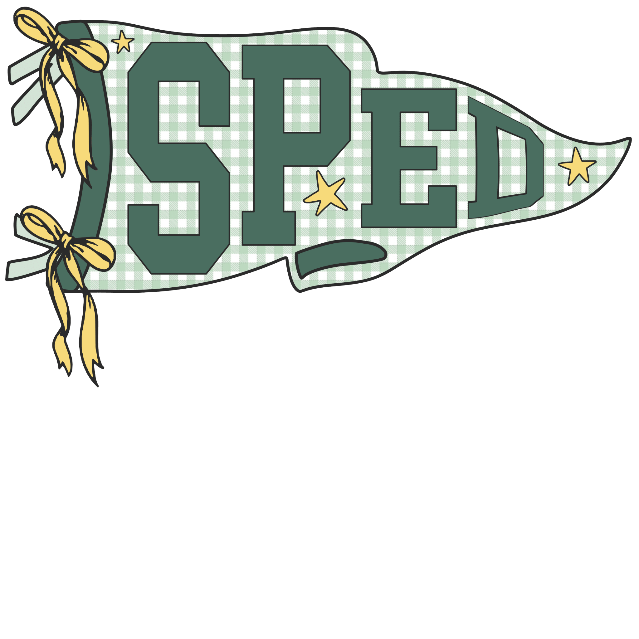 T3 - Sped Flag DTF Transfer - My Vinyl Craft