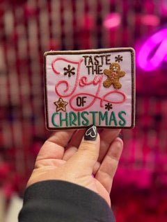 Taste The Joy Iron On Patch - My Vinyl Craft