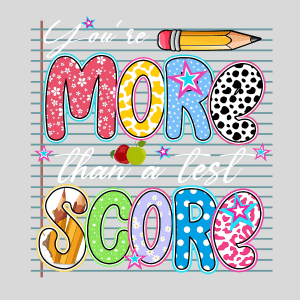 TD7 - More Than a Score DTF Transfer - My Vinyl Craft