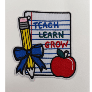 Teacher Iron On Patch - My Vinyl Craft