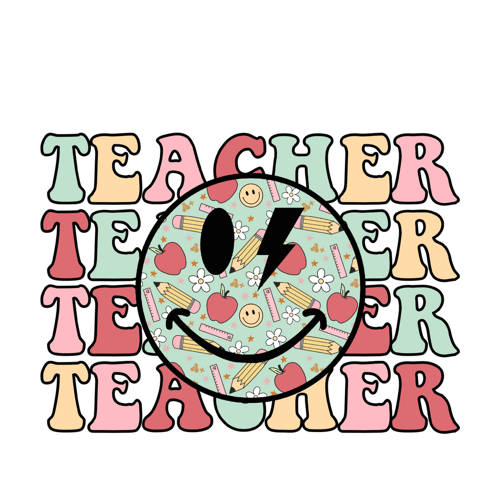 Teacher Supplies DTF Transfer - My Vinyl Craft