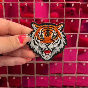Tiger Iron on Patch - My Vinyl Craft