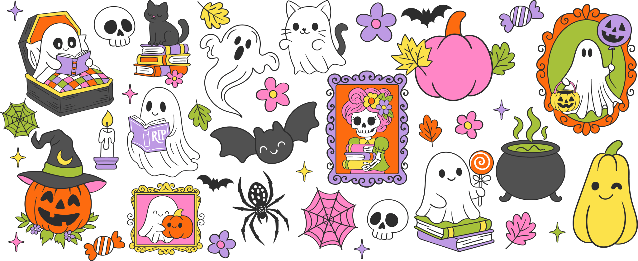 UV29 - Reading Ghost UV DTF Cup Wrap - My Vinyl Craft