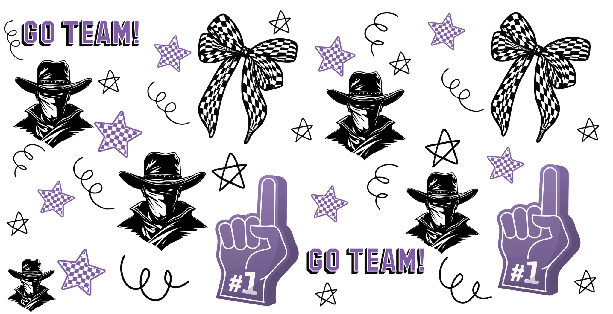 UV58 - Raiders Mascot UV DTF Cup Wrap - My Vinyl Craft