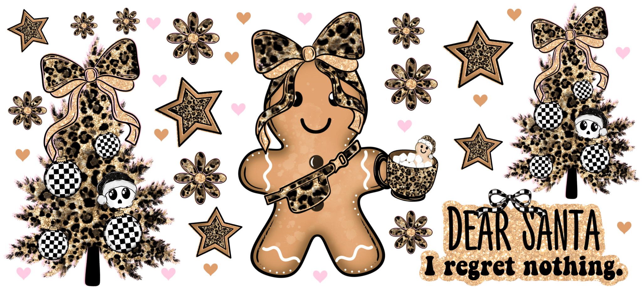 UV7 - Dear Santa UV DTF Cup Wrap - My Vinyl Craft