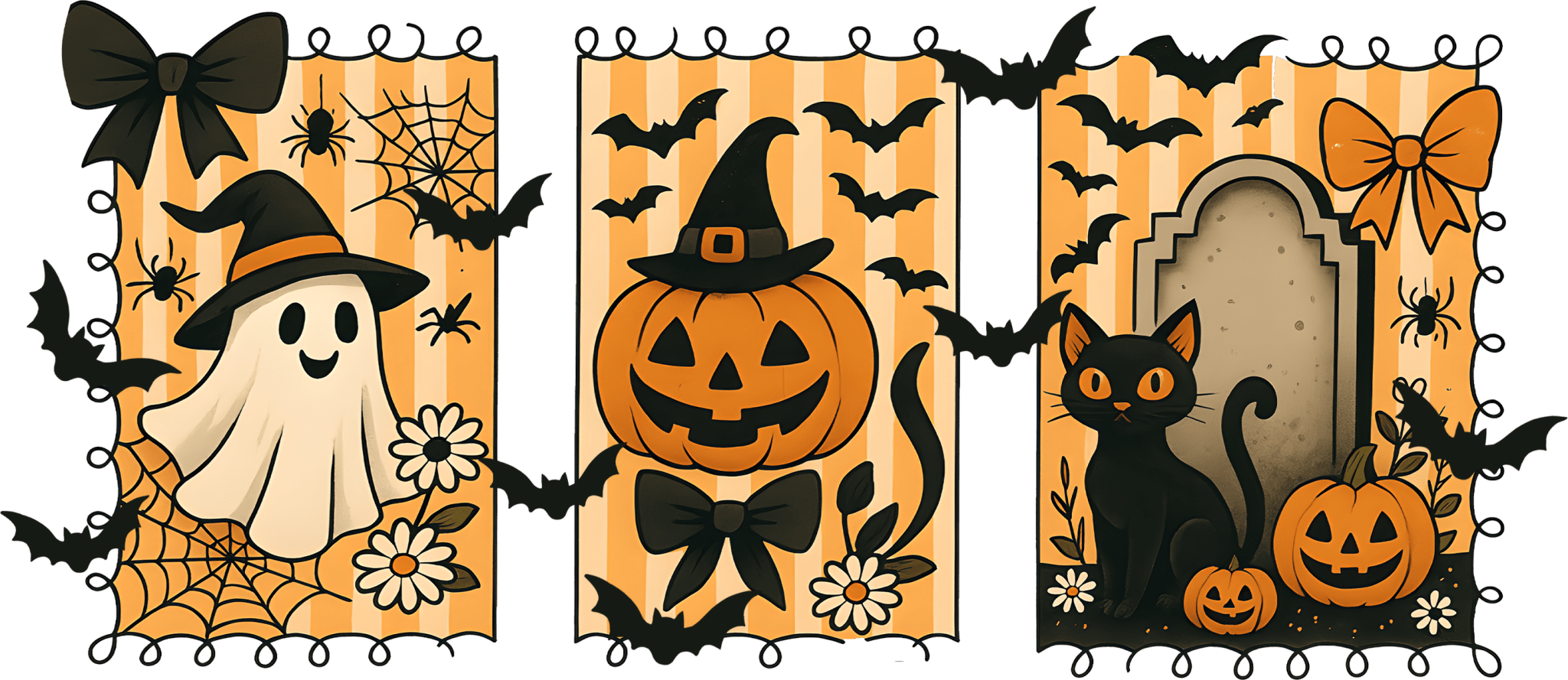 UV93 - Spooky Stamps UV DTF Cup Wrap - My Vinyl Craft