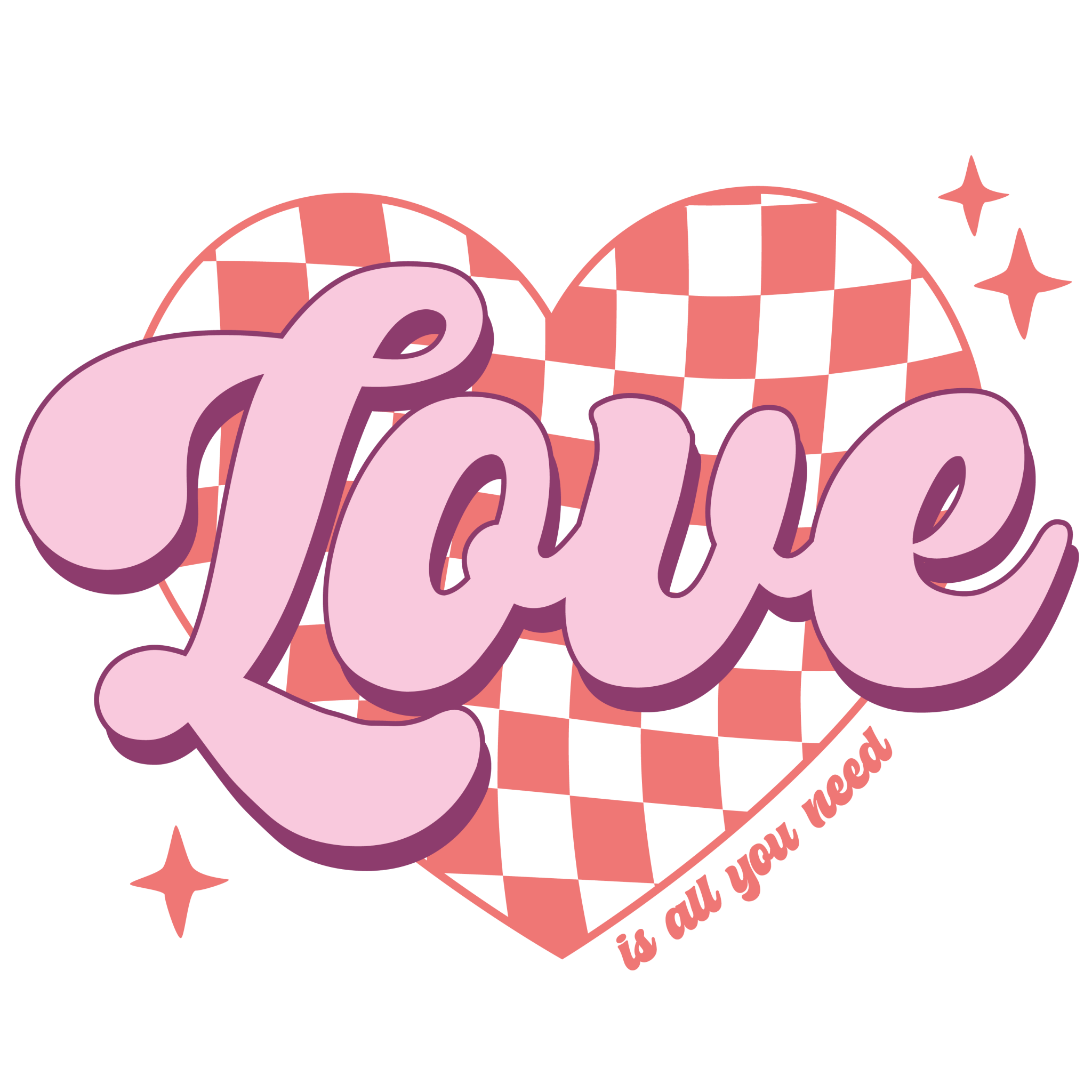 VA16 - Need Love DTF Transfer - My Vinyl Craft