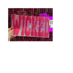 Wicked Glitter Puff HTV Transfer **PRE - ORDER** - My Vinyl Craft