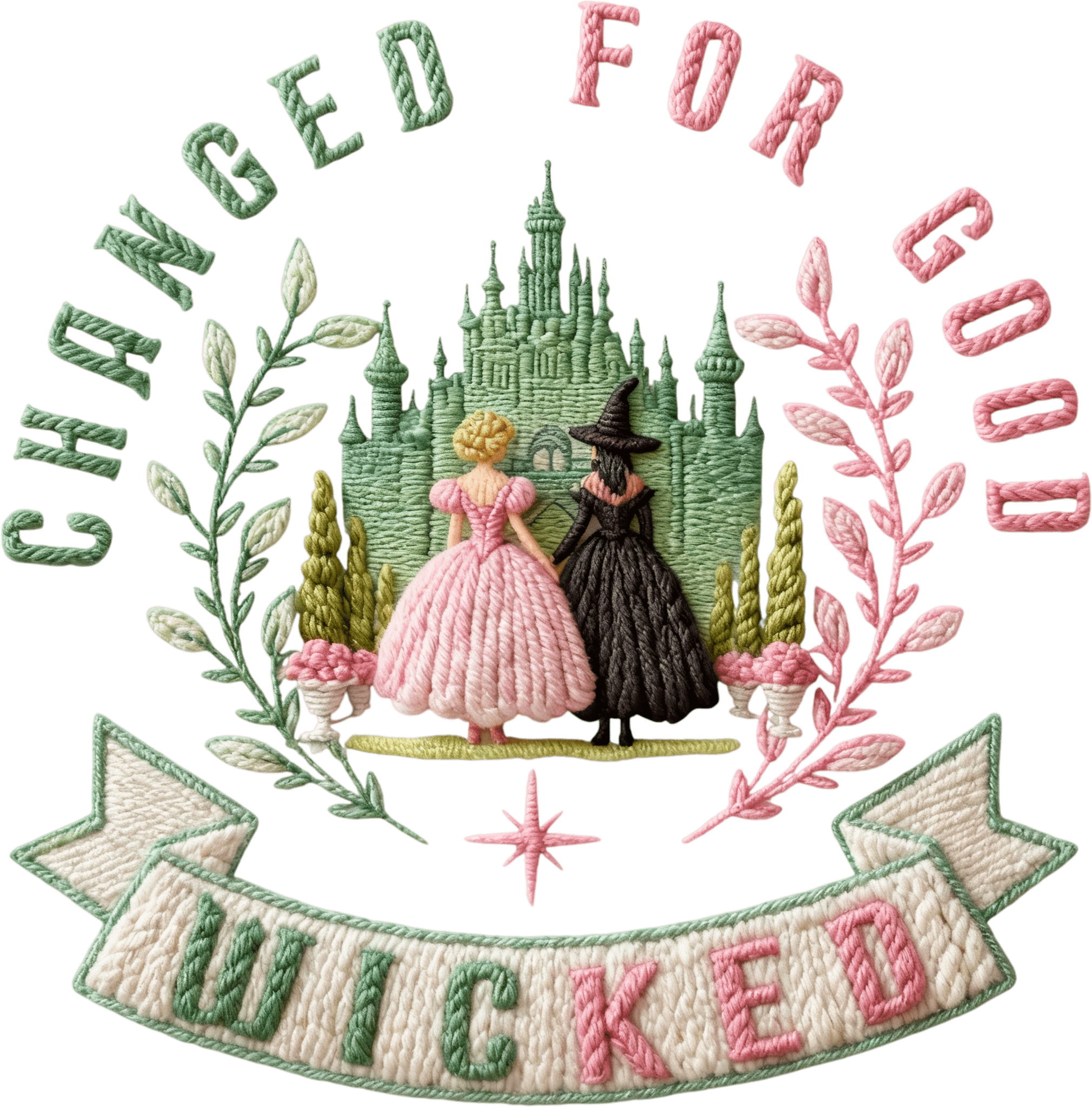 WK1 - Wicked Faux Yarn DTF Transfer - My Vinyl Craft