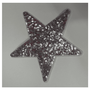 X - Large Star Iron On Patch - My Vinyl Craft