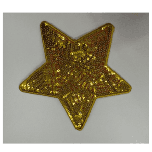 X - Large Star Iron On Patch - My Vinyl Craft