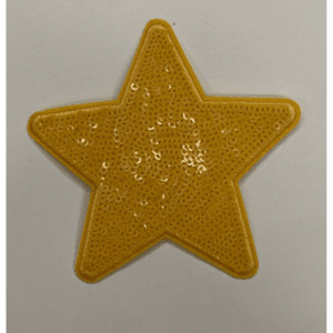 X - Small Stars Iron On Patch - My Vinyl Craft
