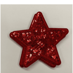 X - Small Stars Iron On Patch - My Vinyl Craft