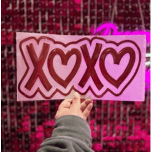 XOXO Puff Transfer HTV ** PRE - ORDER** - My Vinyl Craft