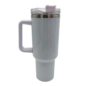 40oz. Sublimation Shimmer Tumbler with Handle - My Vinyl Craft