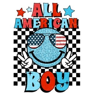 All American Boy DTF Transfer - My Vinyl Craft